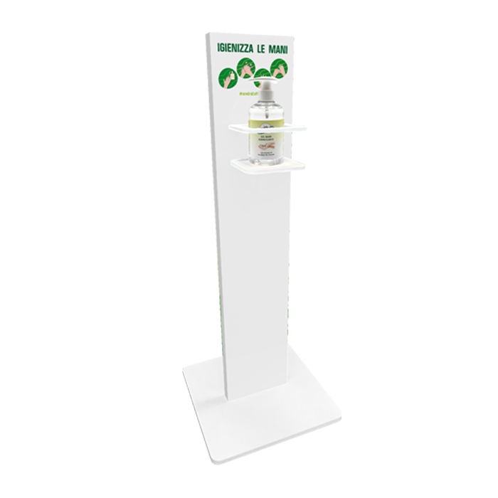 Struttura porta dispenser gel economica Struttura porta dispenser gel economica