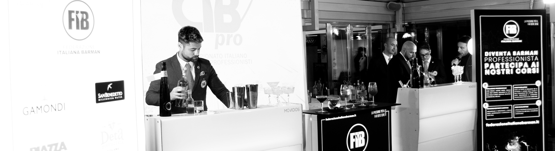 Affidati alla professionalità dei barman di Federazione Italiana Barman Affidati alla professionalità dei barman di Federazione Italiana Barman