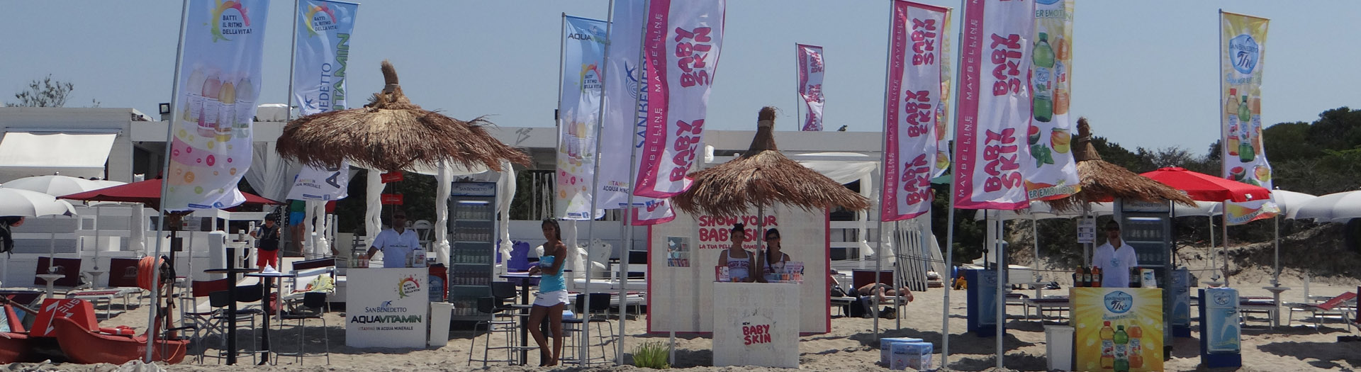 Tour nelle migliori spiagge per aumentare la visibilità del brand tramite contatto diretto con il consumatore finale