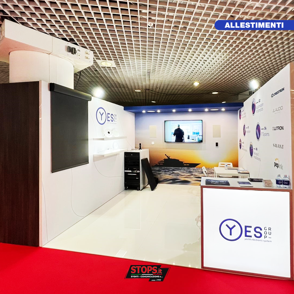 Stand Yes Group al Cannes Yachting Festival